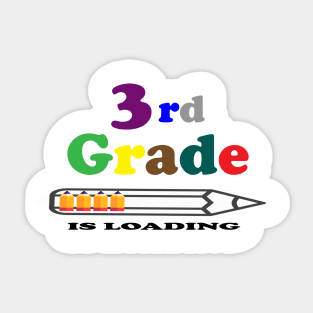 3rd grade is loading Sticker